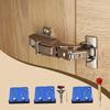 Hinge Hole Drilling Guide Locate Carpenters Cupboard Installation Jig