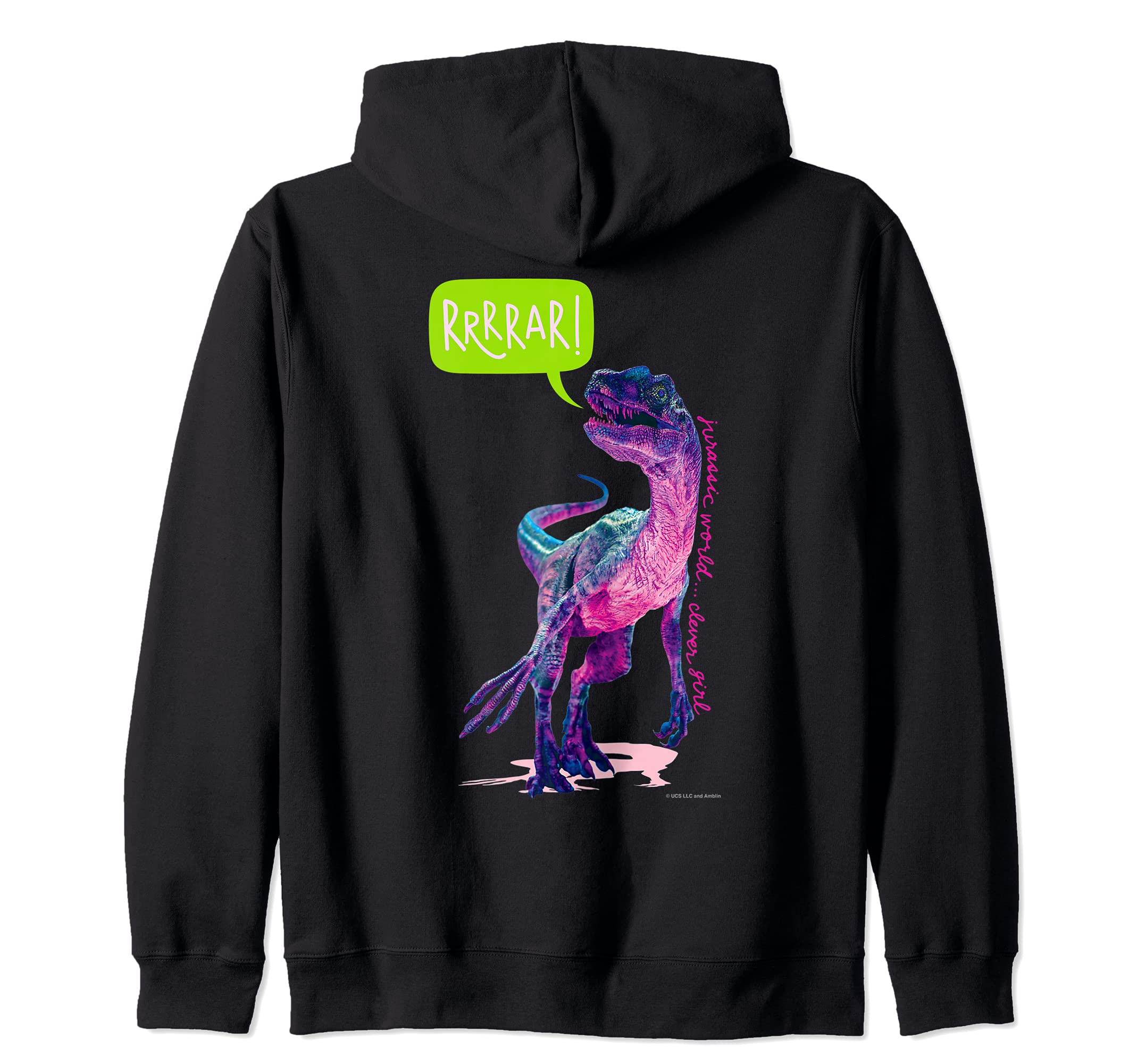 

Jurassic World Comical Zip Hoodie чёрный