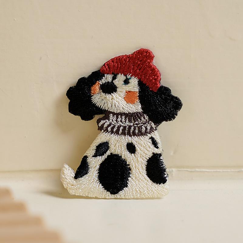 Adesivi in Stoffa Ricamati con Alpaca Cartone Animato Carino Adesivi Decorativi, Molto Adatti per Vestiti, Scarpe, Cappelli, Cappotti, Sciarpe, Decorazione di Zaini