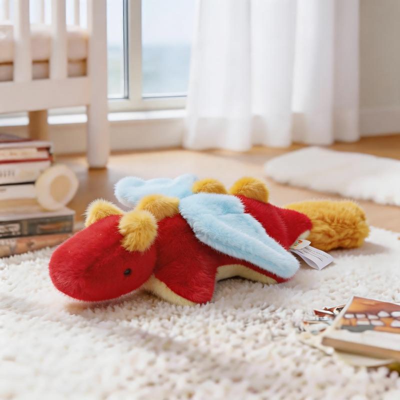 12 Colors 25/33cm Cute Sky Dream Dragon Fly Dargon Plush Toy Creative Colorful Dargon Soft Doll Work Buddy Sleep Soothing Doll