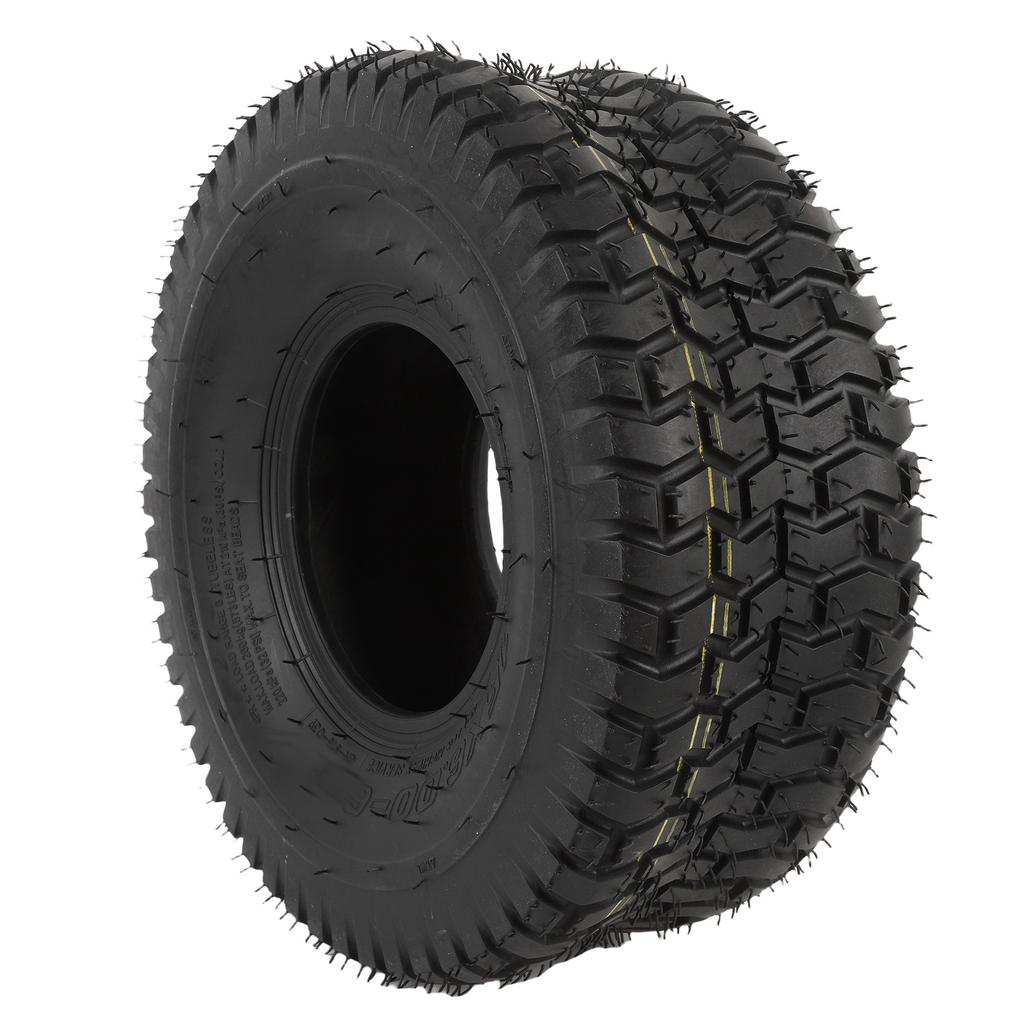 15x6.00 6 Anvelopă Vacuum Anti-alunecare și Rezistentă la Explozii Anvelopă Tubeless pentru Cărucior de Tuns Iarba Tractor de Curte Roabă cu Jantă de 6 Inch