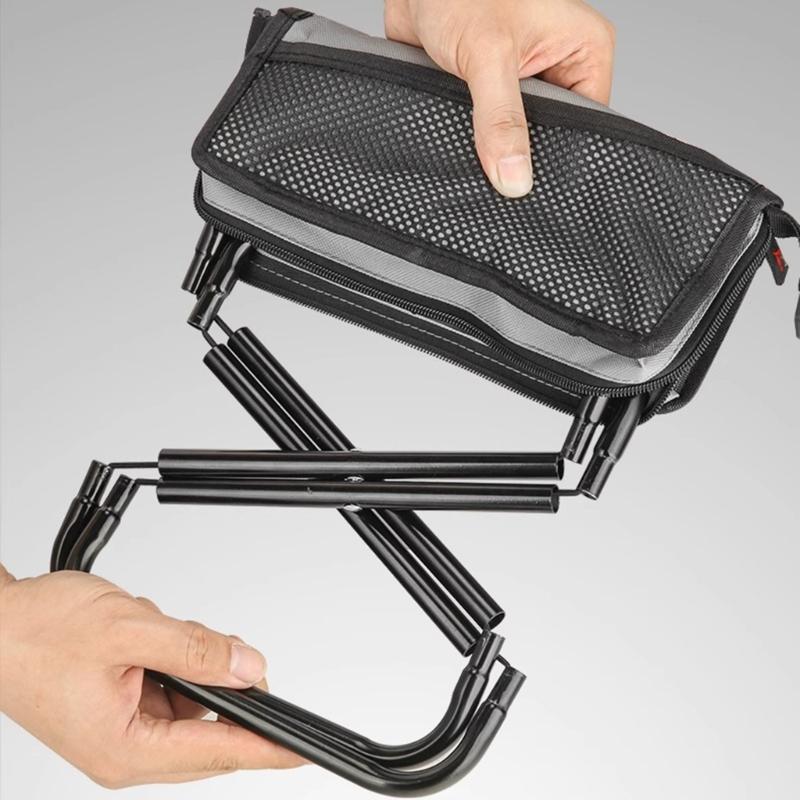 Foldable Stool For Camping Fishing Carbon Seat