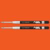 PARKER Parker Jotter Original Gel Pen Refill Smooth Black Black Gel Ink Refill Gel Ink Refill Medium Tip 0 7 Mm 2 Pieces