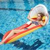 Inflatable Pool Lounger, Pool Float, Water Floating Air Bed Kids Beach Pool Toy
