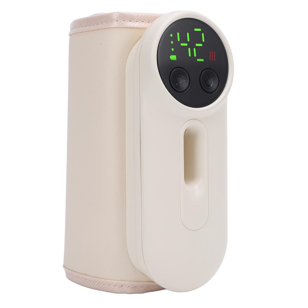 Portable Milk Bottle Warmer Fast Heating Temperature Display Electric Breastmilk Bottle Heater for