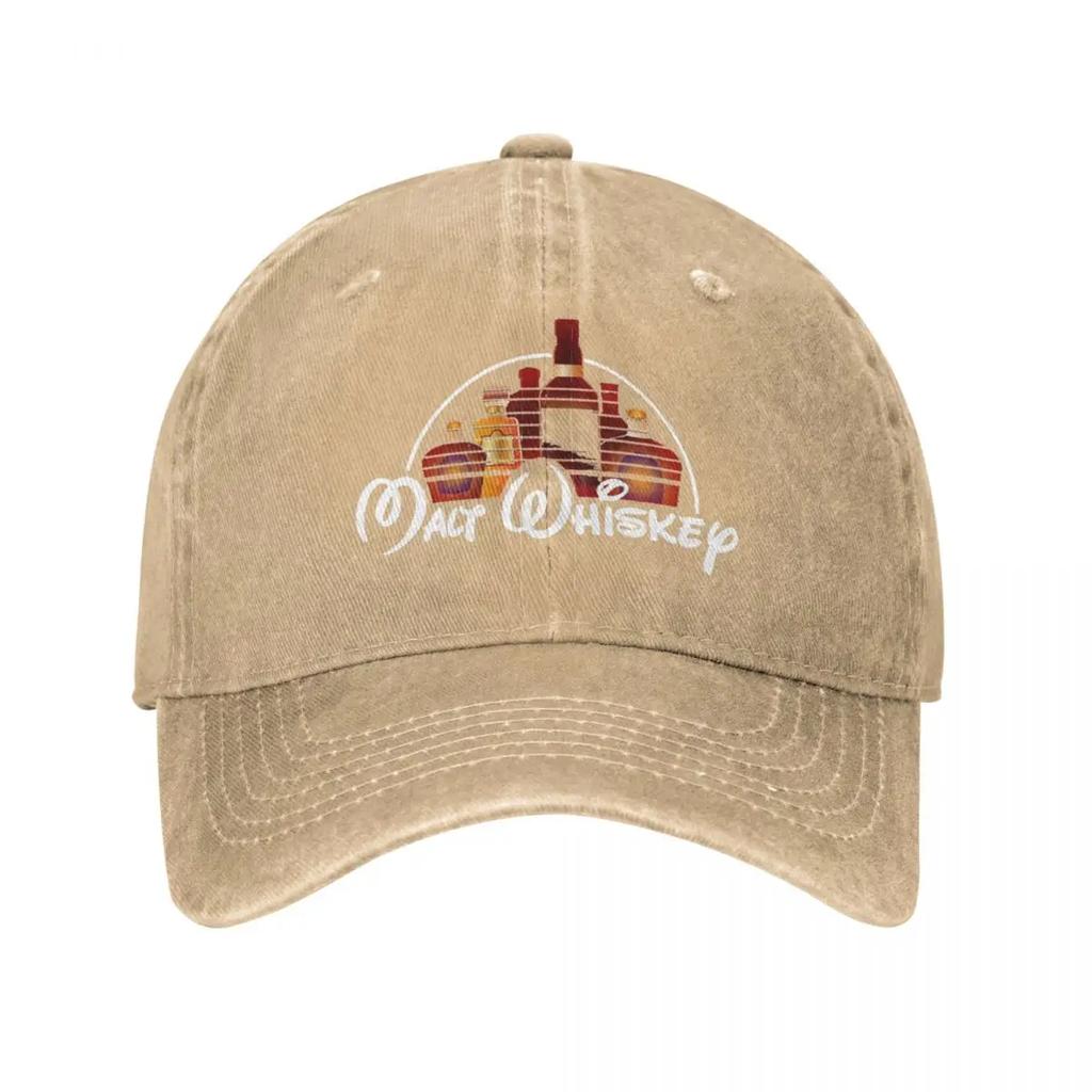 Malt Whiskey Spring Autumn Cap Men Women Baseball Cap Alcohol Drunk Sunhat Water Washing Sport Casquette