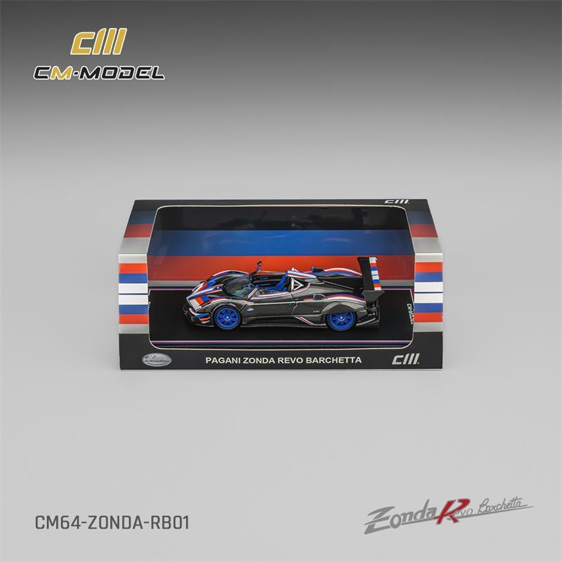 CM 1:64 Pagani Zonda Revo Barchetta Alloy Car Model
