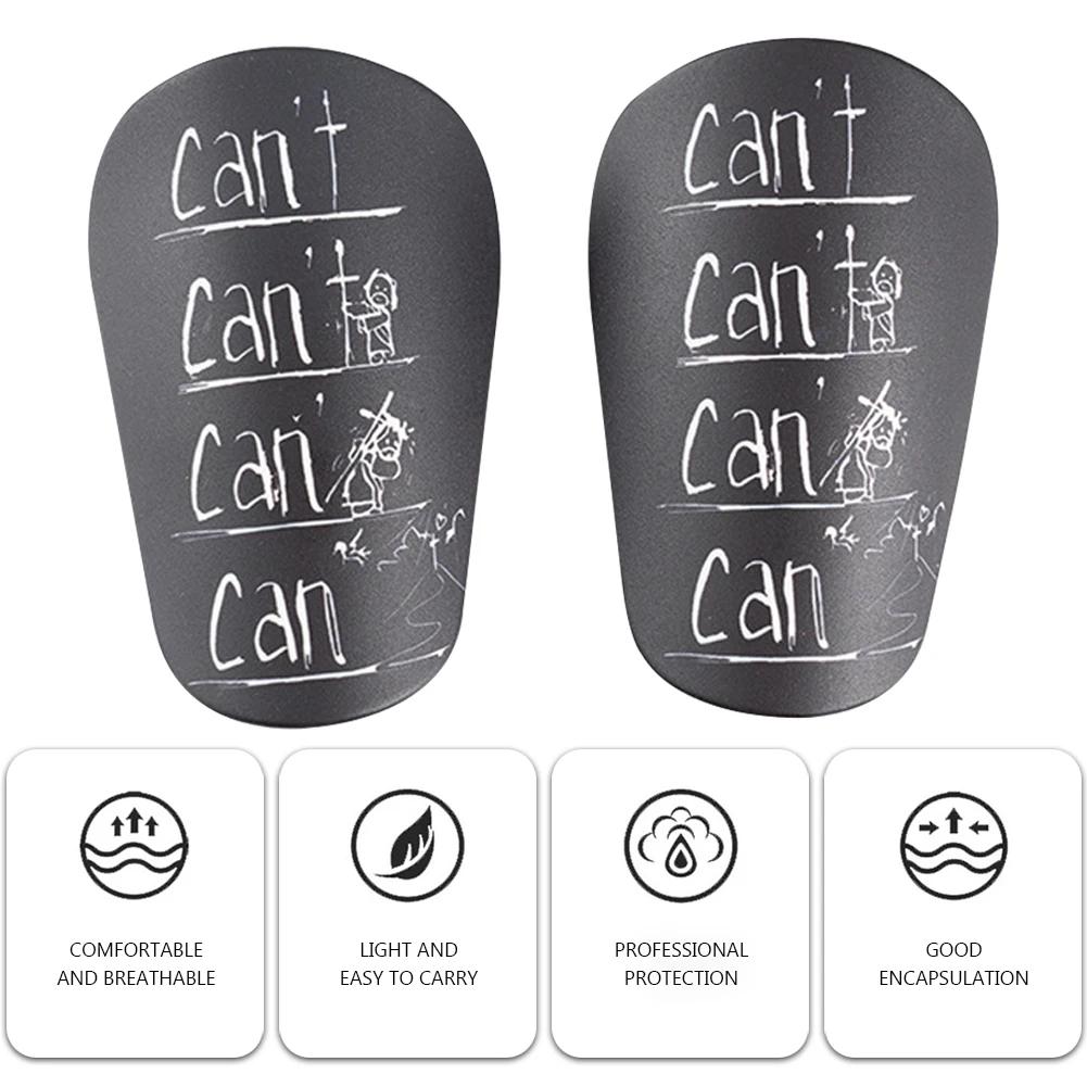 Mini Shin Pads Football Training Shin Guards Wear-resistant Shock Absorbing Soccer Leg Protector for Adult Children Soccer Board