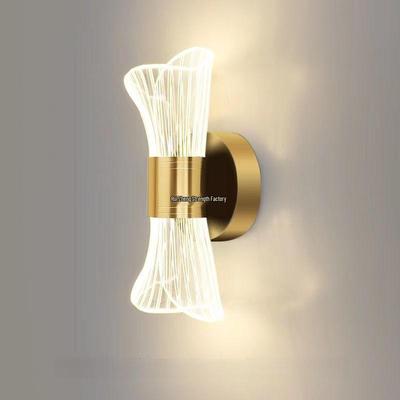Minimalistische LED-Wandleuchte für Schlafzimmer, Wohnzimmer, Esszimmer, Hotel, Arbeitszimmer & Flur