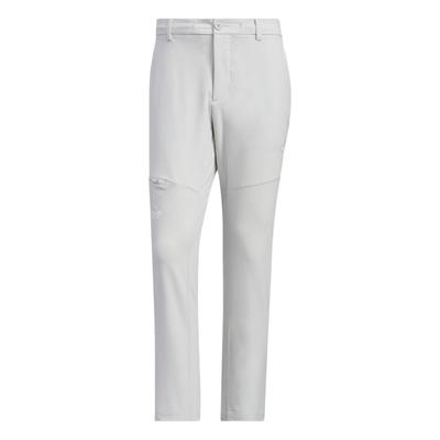 Wind. Rdy Ex Soft Comfortable Solid Color Lace-Up Fitted Straight Leg Casual Pants Men Bottoms Gray IM6463