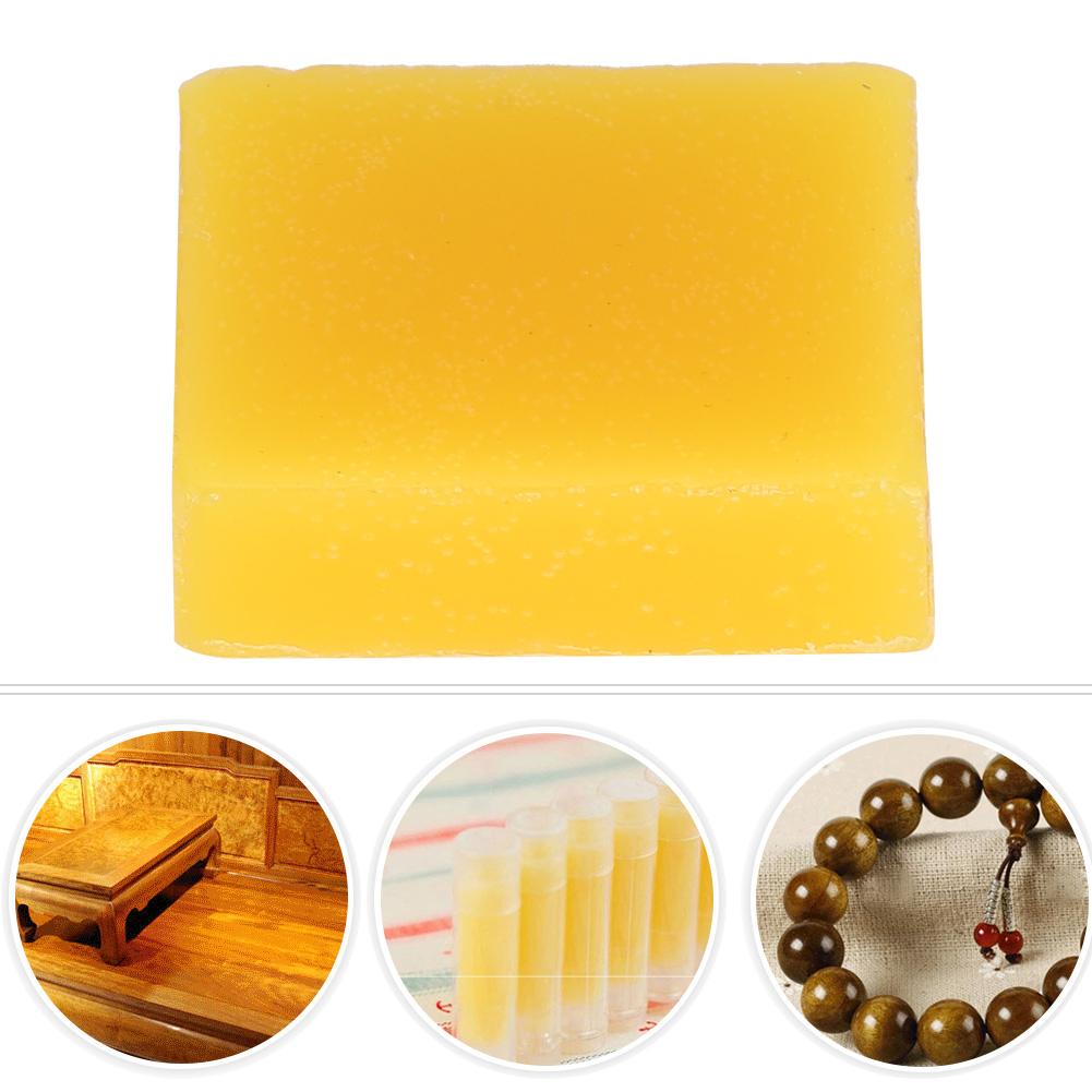 10Pcs Natural Beeswax Leather Maintenance Thread Bracelet Mahogany Furniture Polishing Wax