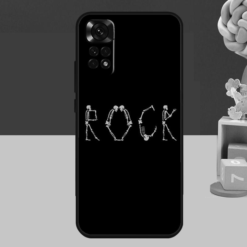 Punk Rock Case For Xiaomi Redmi Note 12 11 10 9 8 Pro 10S 11S 12S Redmi 10C 9A 9C 9T 10A 12C Cover