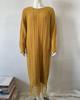 2023 European & American Tassel Cable Knit Sweater Dress for Women - Slim Fit Mid-Length
