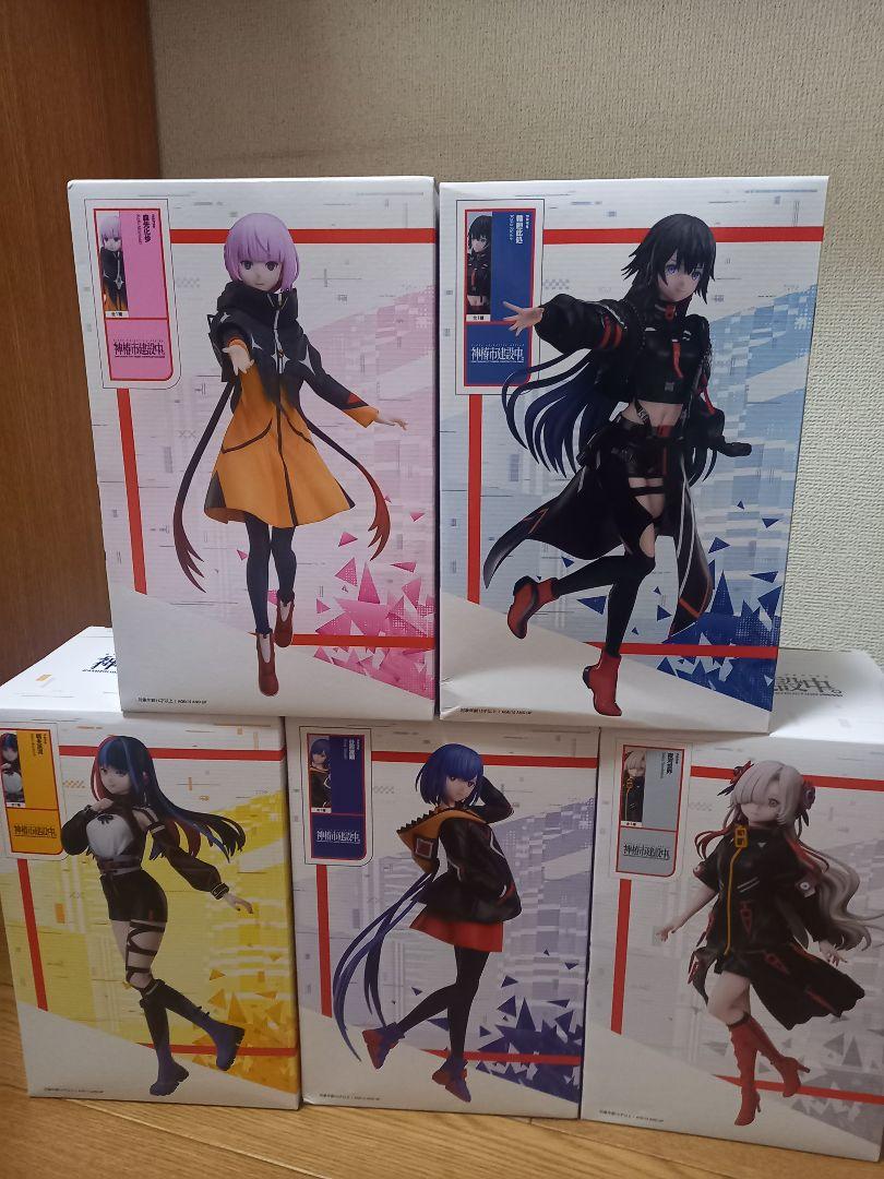 

[USED] Round One Exclusive: Kamitsubaki City Under Construction. 1/7 Scale Figure Set of 5