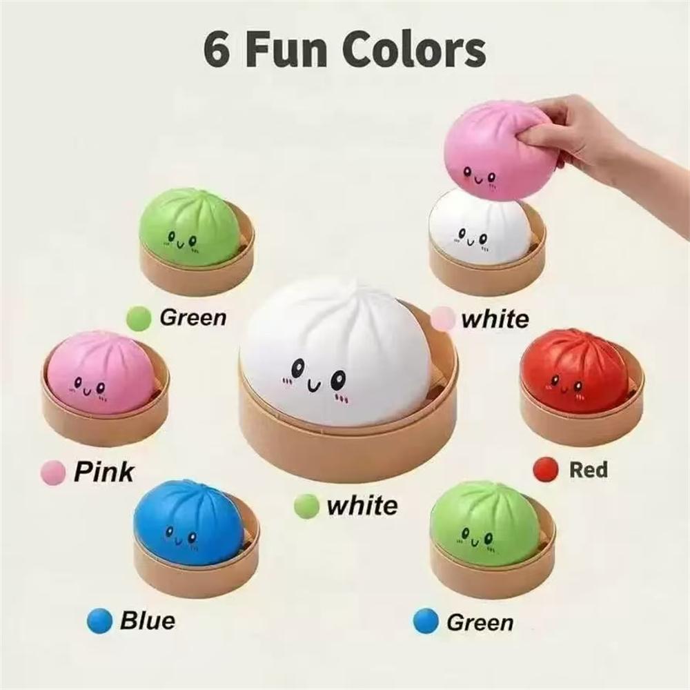Jouet Squishy Boulette Jouet Anti-Stress Pour Les Mains Jouet Sensoriel Produits Anti-Stress Jouets de Bureau 4 Couleurs Boule Anti-Stress Squishy