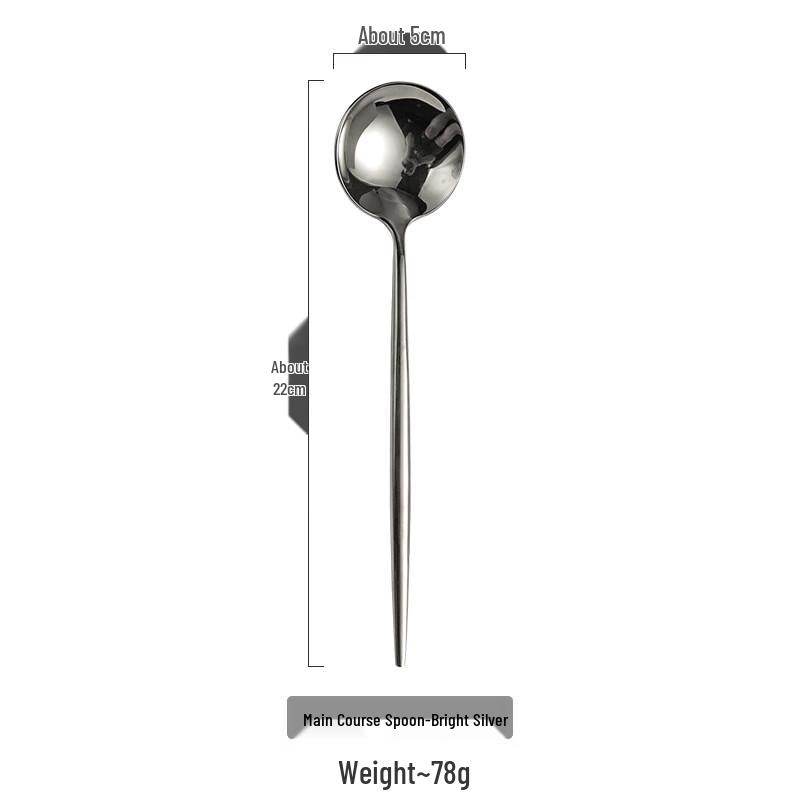 abay 304 Stainless Steel Western Cutlery Set