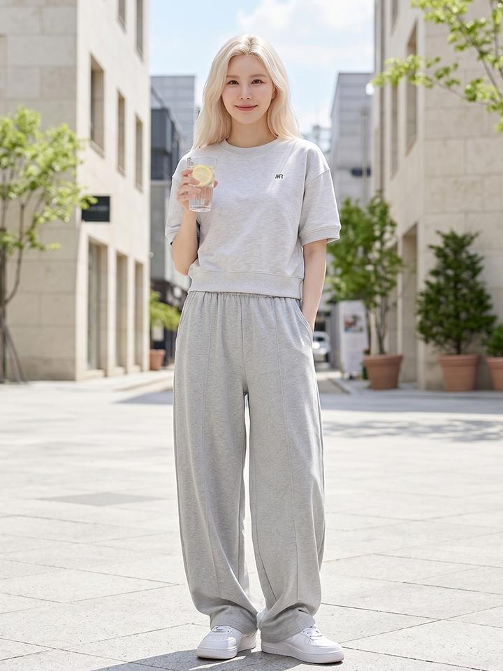 HANGTEN Women'S Double Face String Balloon Pants_055(10570-138-402-07)