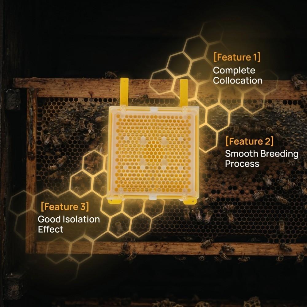 251Pcs Reliable Queen Cell Protective Cover Convenient Full Bee Breeding Set  Beekeeping