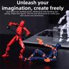 Multi Joint Mobile Action Figure Handheld Toy Movable Doll Multi-Jointed Robot  Collectible Display