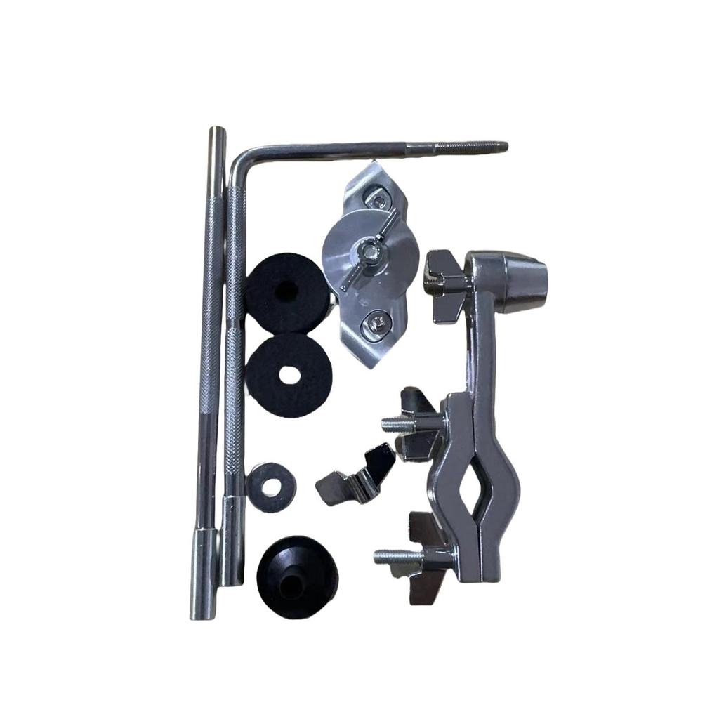 Jazz Drum Accessories: Cymbal Stand & Extension Brackets for Slider and Cowbell