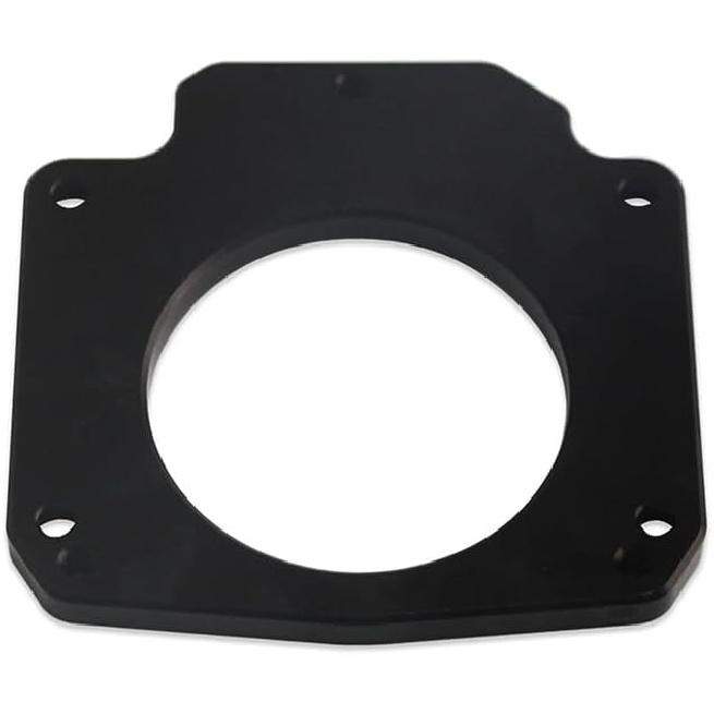 

car part LS Drive By Wire Throttle Body Adapter / LS3 4 Bolt Intake to LS1 3 Bolt TB DBW LS2 LH6 L92 L76 LY2 LY5 LY6 LC9 551 567(Black)