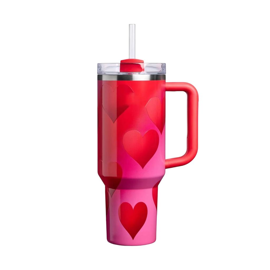 40oz Standard Packaging Portable 304 Stainless Steel Large Capacity Mug High-value Car Mug