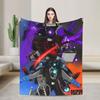 Skibidi Toilet Speakerman Blanket  Soft Aesthetic Plush Throw Blanket For Home Decor Airplane Travel Flannel Bedspread Bed Cover
