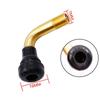 Car Tubeless Tyre Valve Copper Valve Elbow for Motorcycle Electric-bike Wheel Tubeless Tire Valve Stem Rubber Tire Nozzle Core