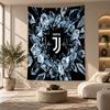 Dekoratyvinis gobelenas, Sieninė dailė su Juventus FC spaudiniu, Lengvas sieninis kabinamas elementas miegamojo fonui