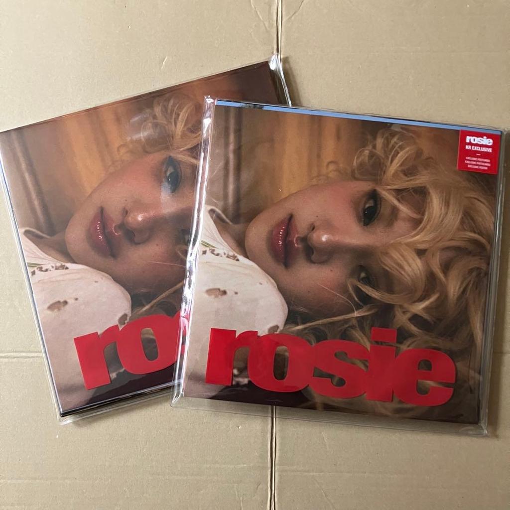 [USED] BLACKPINK Rosé Retail KR (2 Types) (No Trading Card)