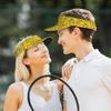 Gummi-Cartoon-Enten Sonnenblenden Hüte Niedliche Gelbe Enten Leicht Packbar Kühl Leere Kopfbedeckung für Sport Laufen Tennis Golf