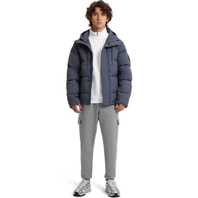 Under Armour Solid Color Warm Comfortable Casual Jacket Down Coat Men Jacket Blue 1378830-044