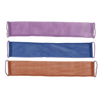 3pcs Exfoliating Back Scrubber Nylon Extended Deep Cleaning Skin Massages Body Scrubber Towel for