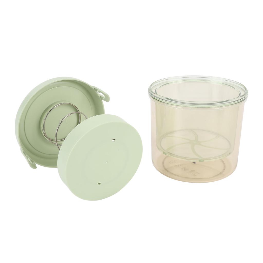 Greek Yogurt Strainer Maker with Lid Fine Mesh Yogurt Filter Maker for Homemade Thick Greek Yogurt Kitchen Gadget Round