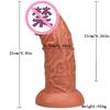 Silikon Großer Penis Große Saugnapf Super Dicker Penis Realistischer Dildo Masturbator Sexuelles Gerät