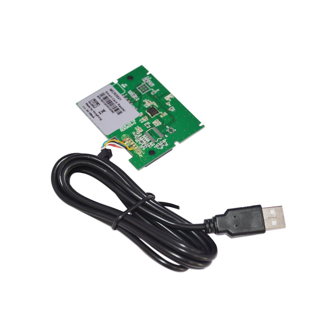 EMV Contact Floppy Smart IC ISO7816 USB Card Reader Module MCR3521-M