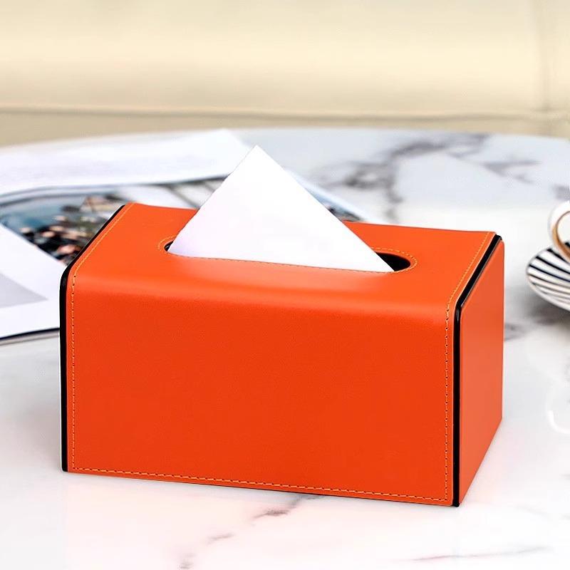 

Держатель для коробки с салфетками, кожаный чехол для салфеток, переносной держатель для салфеток, прямоугольный настольный кожаный держатель для коробки с салфетками