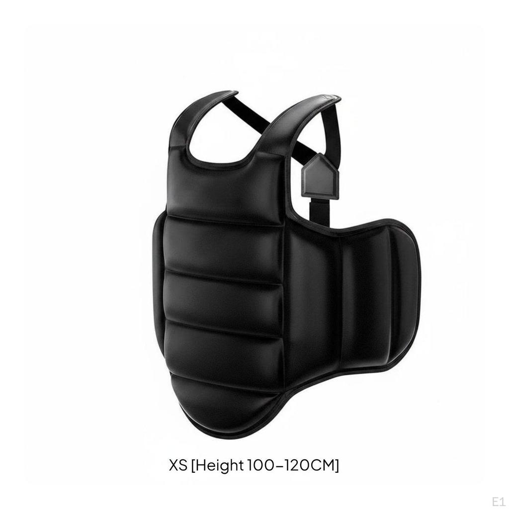 Martial Arts Chest Guard Double-sided Polyester Protection Gear Taekwondo