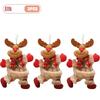 1-20PCS Xmas Tree Decoration Cute Cloth Figure Hanging Charm Dancing for Living Room Party Indoor Outdoor Festival Home Gift