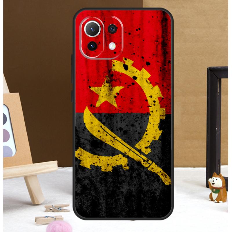 Angola flag Case For Xiaomi 15 14 Ultra 13T 14T 15T 17 Pro Max POCO F7 Pro F5 F6 X5 X6 X7 F8 Ultra Cover