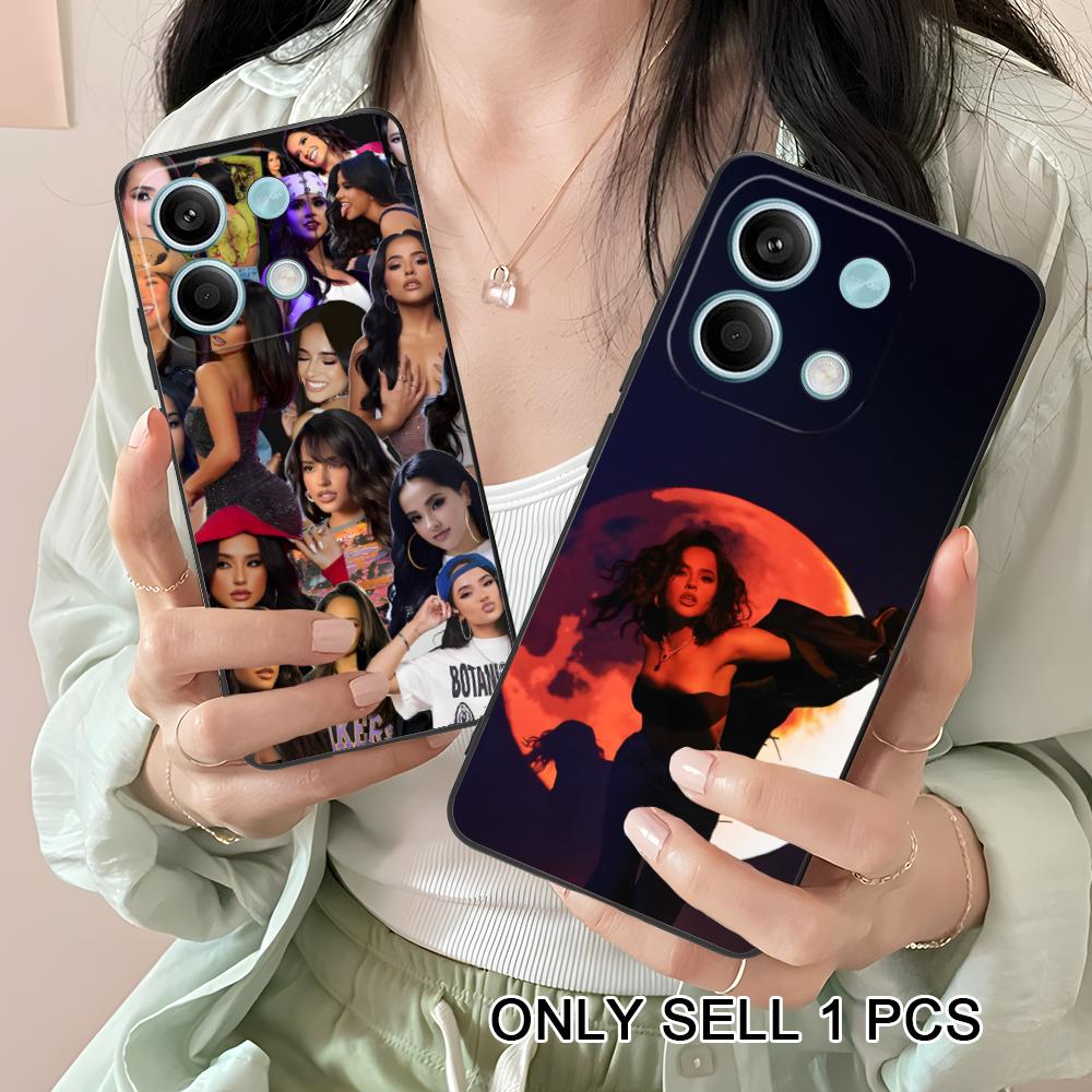 Moderne Becky G Mattes TPU-Handyhülle für Xiaomi Redmi 15 14 13 12 A5 3 2 1 C Plus 4G 5G Bunter Druck Deckel