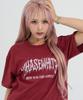 Peijeuhwaiteu [Phase_2] Crackle Metal Tee_Burgundy / 8802026-St11