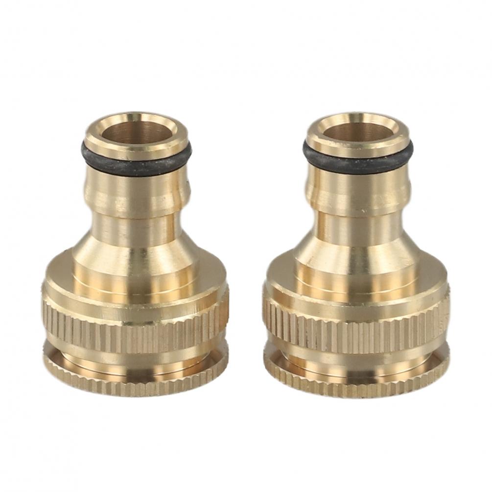 Brand New Backyard Garden Water Pipe Connector Gold