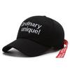 Hat Spring and Autumn New Embroidery Ribbon Baseball Cap Personalized Peaked Hat Outdoor Sun Hat Travel Hat Couple Hat