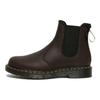 Dr. Martens 2976 Warmwair Leather Comfortable Warm Ankle Chelsea Boots Unisex boots Dark-Brown 27821201