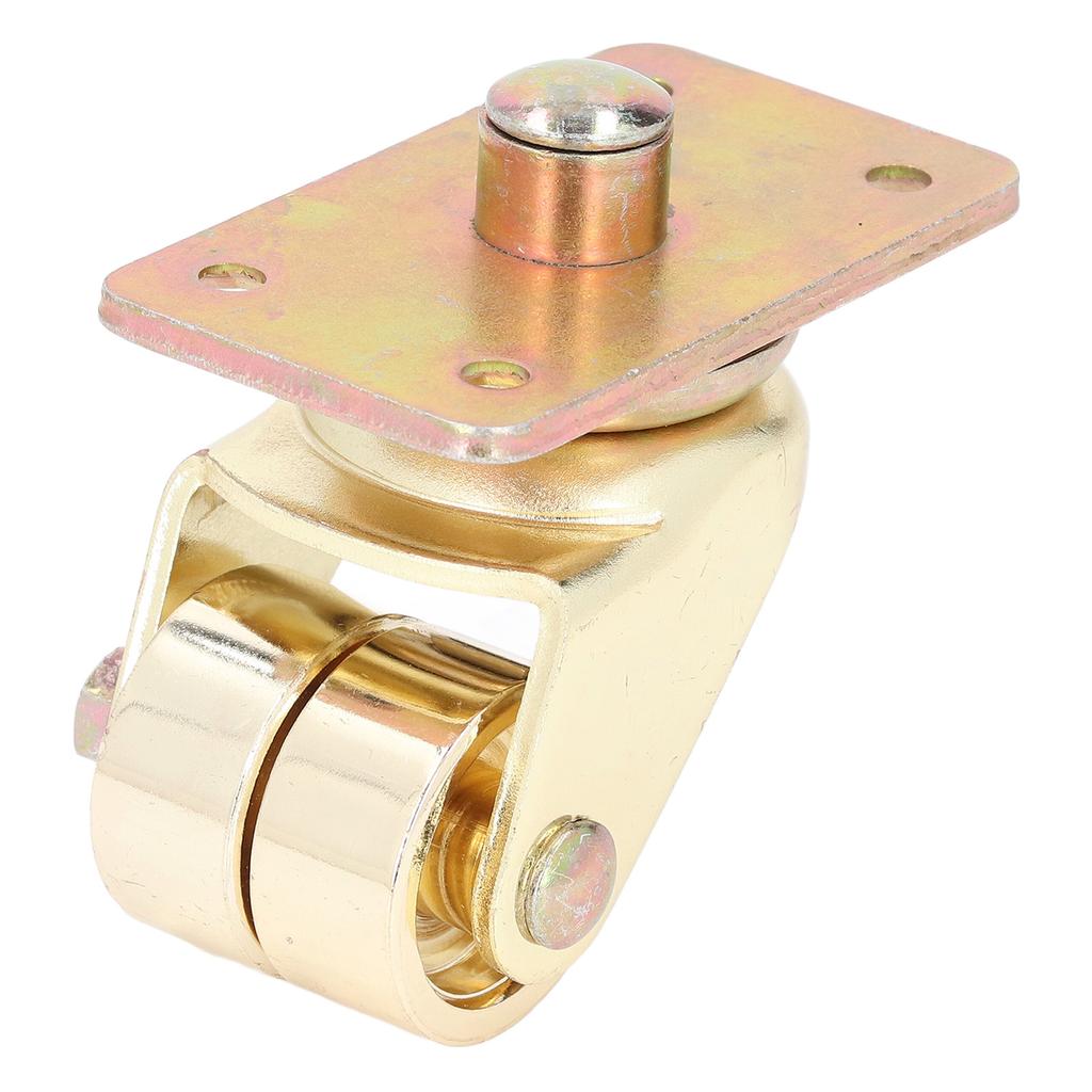 Ruedas de piano verticales para muebles, resistentes, con rotación de 360 grados, de hierro y metal, pequeñas y giratorias