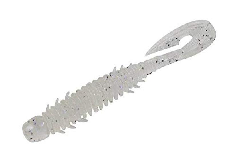 JACKALL Wobbling Worm Prism Fry Clear Lure 3-inch