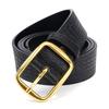 Men's Genuine Leather Belt 3.8 Wide-needle Buckle Belt