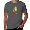 Conure with a heart on its belly TShirt Summer Holiday Casual Tee