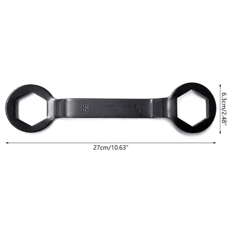 39mm 41mm Kupplungsnaben-Kontermutter-Werkzeug Gabelschlüssel Steckschlüssel für Motorrad-Roller Kupplungsdemontage-Reparaturwerkzeug